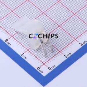 FWF39604-S02B22TB Wire-to-Board Pin Header Bent Lead Through Hole,P=3.96mm Connector 1x2P 3.96mm Right Angle Insert 2P - Product Image 2