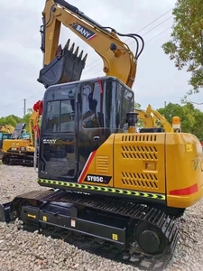 Excavatrice Sany Sy95C Pro d'occasion, presque neuve, de qualité supérieure, mini-excavatrice Sany en bon état, vente flash - Product Image 2