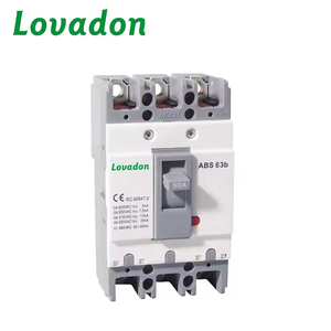 Abs63b 3p קומפקטי mccb 60a 600v 25ka קיבולת שבירת 50/60hz ce iso להגנה מפני מנוע - Product Image 1