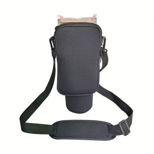 Trendy 40OZ Cartoon Pattern Fashion Neoprene Insulated Shoulder <b>Bag</b> Multi Color Easy Carry Can Cooler for <b>Bottles</b> - Product Image 4