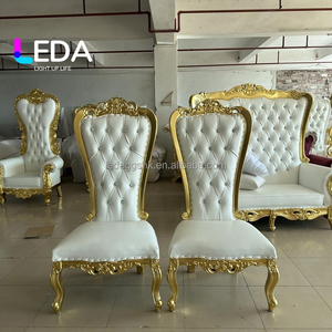 Sofá de Lujo LEDA con Respaldo Alto, Sillas de Trono Reales para Bodas, sin Reposabrazos - Product Image 2