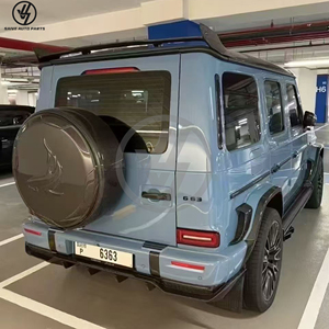 ชุดแต่ง Topcar Style Upgrade 2025 G63 คาร์บอนไฟเบอร์แห้ง สำหรับรถเบนซ์ G Wagon W465 G63 G500 G580 ชุดแต่งกันชนหน้าและบังโคลน - Product Image 5