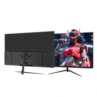 Moniteur de jeu incurvé IPS sans bordure Full HD 4K 165Hz 8ms de temps de réponse rétroéclairé par LED 22/24 pouces Luminosité 300cdm2 Rapport de contraste 1000:1