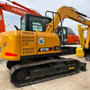 Excavatrice d'occasion SANY SY75C Prix avantageux Excellentes performances Excavatrice d'occasion SANY à vendre - Product Image 1