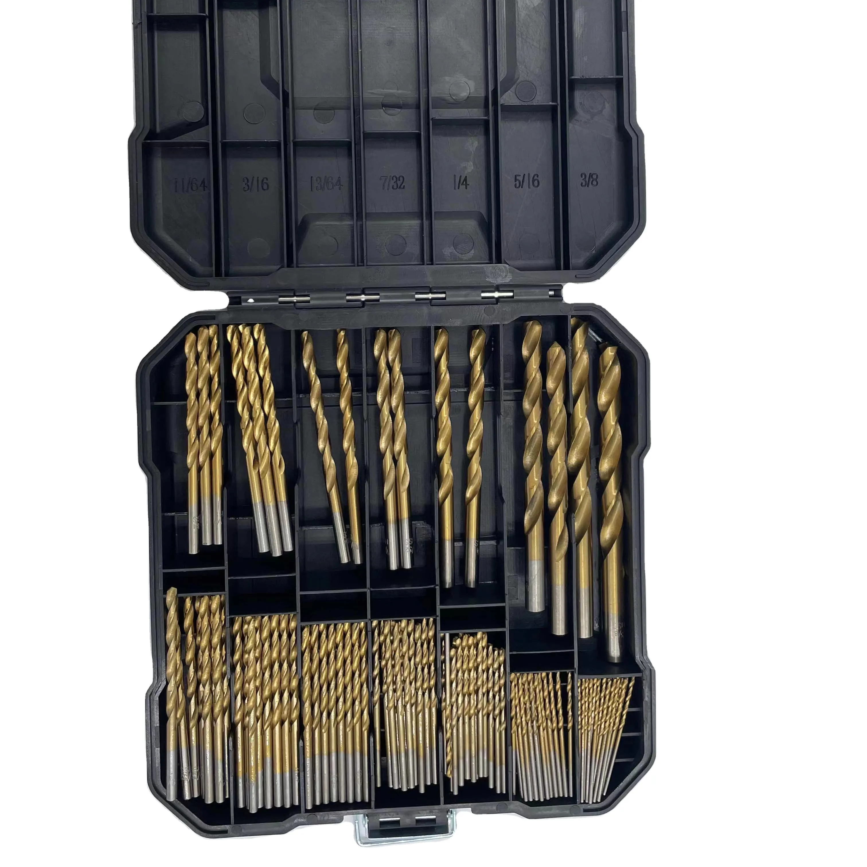 Larix hot selling 99PCS high speed steel drill bit set for for wood plastic and aluminum