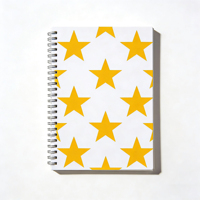 Carnet en cuir A4 B5 A5 à spirale, imperméable, durable, anti-chute, avec bande élastique, papier épais pour étudiants
