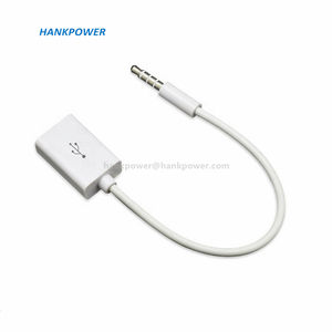 <span class=keywords><strong>สาย</strong></span><span class=keywords><strong>แปลง</strong></span>อะแดปเตอร์ <span class=keywords><strong>3.5</strong></span> มม. เป็น <span class=keywords><strong>USB</strong></span> ตัวเมีย สำหรับรถยนต์ <span class=keywords><strong>สาย</strong></span><span class=keywords><strong>แปลง</strong></span>เสียง <span class=keywords><strong>3.5</strong></span> มม. สำหรับลำโพงรถยนต์ MP3 และแฟลชไดรฟ์ - Product Image 1