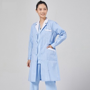 Uniforme all'ingrosso della giacca dei cappotti del medico del laboratorio medico dell'ospedale di fascia alta per il servizio dell'oem del laboratorio degli uomini del cappotto bianco dei medici femminili maschili - Product Image 6