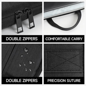 Sac pour ordinateur portable de 12 à 13 pouces, sacoche d'affaires multi-poches pour documents de bureau et conférences, vente en gros - Product Image 4