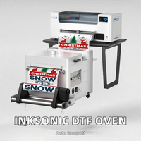 Printer DTF Flatbed Otomatis Baru 5 Printhead Multiwarna Garansi 1 Tahun
