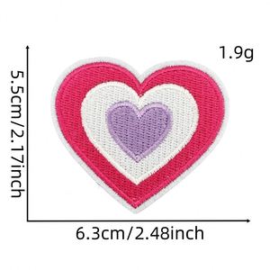 New Iron on Embroidery <b>pink</b> Crown Handbag Mouth Bikini Sunglass Disco Ball Lip Ring Patch for Clothes Hat Decoration Gift - Product Image 6