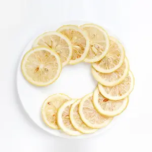 Özelleştirilebilir ambalaj toplu toptan yüksek kalite sağlıklı doğal kurutulmuş limon dilim