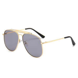 New Coming Wholesale Unisex Metal Frame Custom Logo UV400 <b>Sunglasses</b> for Women - Product Image 4