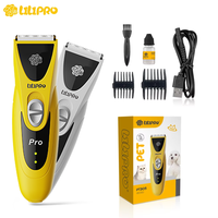 LILIPRO PT305 - Máquina Cortadora de Pelo Profesional Inalámbrica y Silenciosa para Mascotas, Kit de Productos para el Cuidado del Cabello de Perros y Gatos