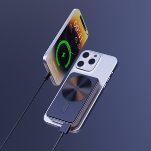 Sạc dự phòng mini di động 5000mAh mới nhất năm 2025, sạc nhanh 15W, không dây, từ tính, dành cho iPhone - Product Image 2