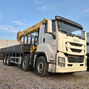 Truk Derek Jepang ISUZU VC66 VC61 8x4 <span class=keywords><strong>30</strong></span> <span class=keywords><strong>Ton</strong></span> dengan Derek Teleskopik Zoomlion 17.8/20m, Kontrol Knuckle/Remote, Derek 15 <span class=keywords><strong>Ton</strong></span> 20t.m, Gearbox 12600 KG - Product Image 1