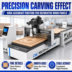 Routeur CNC industriel avec plateforme élévatrice et changeur d'outils linéaire, machine CNC de nesting <span class=keywords><strong>2100</strong></span> x 2800 pour usine de meubles - Product Image 4
