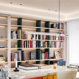 Designer One Line Pendant <b>Light</b> Long <b>Led</b> Adjustable Height For Dining Room Study Bar Modern Glass <b>Lamp</b> - Product Image 3
