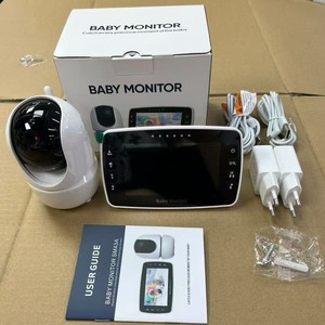 Moniteur pour bébé SM43A, écran de 4.3 pouces, sans fil, Audio bidirectionnel, surveillance de la température, Vision nocturne, Pan Tilt pour les soins aux bébés - Product Image 1