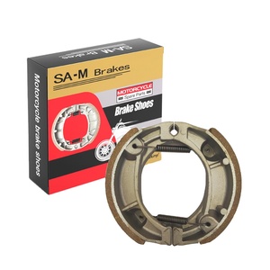 Zapatas de freno trasero de motocicleta de alta calidad, Zapata de freno de Scooter para <span class=keywords><strong>Honda</strong></span> Hero Xl125 Cdi125 Cd110 <span class=keywords><strong>C90</strong></span> - Product Image 1