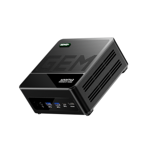 Mini PC Industrial GEM12+ <span class=keywords><strong>PRO</strong></span> AMD <span class=keywords><strong>Ryzen</strong></span> <span class=keywords><strong>7</strong></span> 8845HS, RAM DDR5, SSD, Uso Empresarial, 2*2.5G LAN, 2 Ranuras M.2, Pantalla + Huella Dactilar - Product Image 5