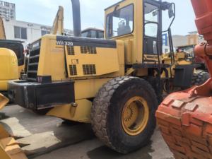 Mesin pemuat Komatsu bekas Wa320 roda Hydraulic Ulis pemuat depan barang baru kualitas tinggi WA380 Mini 4ton - Product Image 5