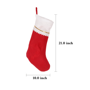 Pafu Nouvelles décorations de <span class=keywords><strong>Noël</strong></span> Sac cadeau Père <span class=keywords><strong>Noël</strong></span> Chaussettes de <span class=keywords><strong>Noël</strong></span> à suspendre au foyer <span class=keywords><strong>Chaussette</strong></span> de <span class=keywords><strong>Noël</strong></span> non tissée - Product Image 5