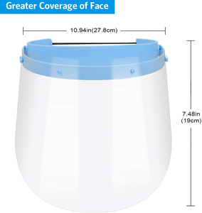 Schermo Facciale Trasparente Medico di Classe I Anti-Polvere per Uso Dentale, Maschera Anti-Appannamento, Protezione Anti-Schizzi, Certificato CE, Taglia Unica per Adulti XIAN WANLI - Product Image 6