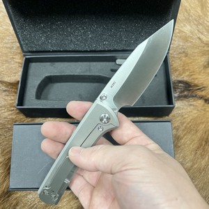 CNC chiến thuật cắm trại Dao Titan xử lý tự vệ săn bắn gấp lưỡi dao cao cấp M390 EDC Túi dao khung khóa - Product Image 1