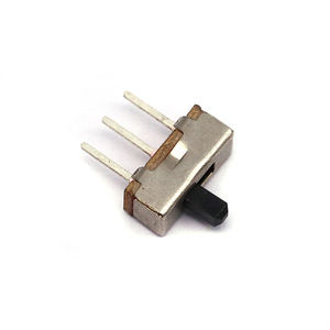Мини-слайд-переключатель SS12D00 SS12D00G4 3pin 1P2T 2 положения, высокое качество, Длина ручки переключателя: 4 мм - Product Image 2