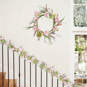 DAMAI Wholesale <b>Easter</b> Decor Foam Egg Vine Garland Party Hanging <b>Ornament</b> for Home Garden Mall Party Hanging <b>Ornament</b> - Product Image 3