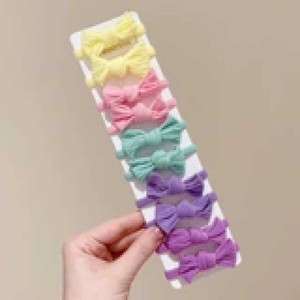 Venta caliente tendencia moda hecha a mano Pastel Retro lazos para el cabello para niñas satén terciopelo perla flor felpa al por mayor - Product Image 1