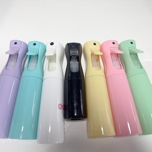 200ml 300ml Plastic Misty Trigger Macaron Color Water Barber Hair Fine <b>Mist</b> Continuous Spray <b>Bottle</b> - Product Image 1