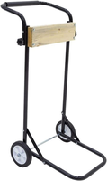 Chariot pliable robuste à prix d'usine pour moteur hors-bord, chariot de transport noir pour moteur hors-bord avec roues