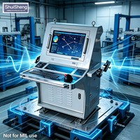 Console d'opérateur robuste pour camions et véhicules de construction, avec écran tactile étanche IP68, compatible CAN Bus SAE J1939