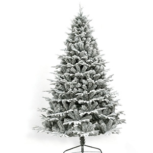 Árbol de <span class=keywords><strong>Navidad</strong></span> Artificial <span class=keywords><strong>Moderno</strong></span> con Nieve Artificial, Blanco, 150/180/210/240 cm, para Decoración del Hogar, Gran Venta - Product Image 3