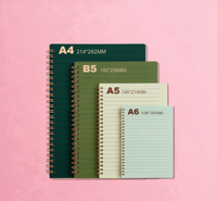 Carnet de notes, agenda, planificateur de haute qualité en gros, format A4 A5, couverture rigide, spirale, avec logo personnalisé