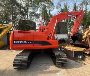 รถขุดไฮดรอลิก Doosan มือสอง DH300 DH220 DH150-7 500LCV DH150LC-7เครื่องยนต์คาวาซากิสำหรับงานก่อสร้างเซี่ยงไฮ้ - Product Image 3
