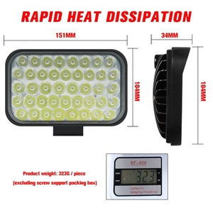 XOVY 5 pouces 126W, phare de travail LED haute puissance, robuste, pour équipements agricoles industriels et camions, phare de conduite LED 5 pouces - Product Image 5