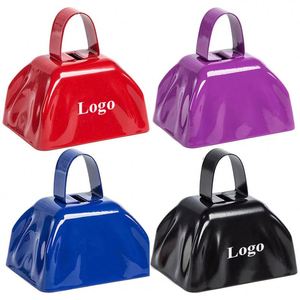 Campana de Acero Personalizada con Logotipo, Instrumento de Percusión para Animar en Eventos Deportivos - Product Image 1