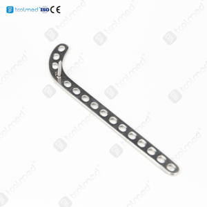 Distal <span class=keywords><strong>Femoral</strong></span> pelat pengunci kompresi ortopedi implan hewan instrumen bedah bahan intervensi - Product Image 1