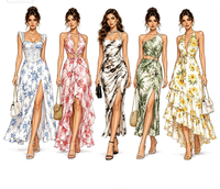 Fabriqué en Chine OEM ODM Petites commandes Conception personnalisée Robe longue, Robes d'été décontractées pour femmes grandes tailles avec broderie Fabricant
