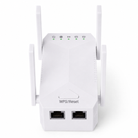 Répéteur WiFi double bande AC1200 1200 Mbps avec amplificateur de signal et deux ports LAN, configuration WPS facile, OEM
