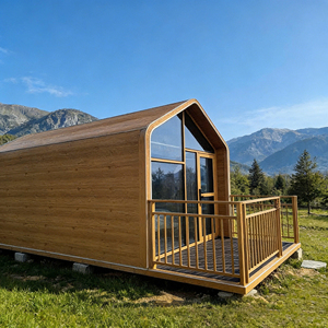 Casa Modulare Moderna, Container Abitativo, Casa Prefabbricata per Edifici Commerciali, Giardini e Resort - Product Image 1