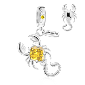 Ciondoli Pan in Argento con Segni Zodiacali e Costellazioni, Compatibili con Bracciali Originali, Gioielli per Amanti del Caffè, Regalo di Compleanno, Berluque Nuovo - Product Image 2