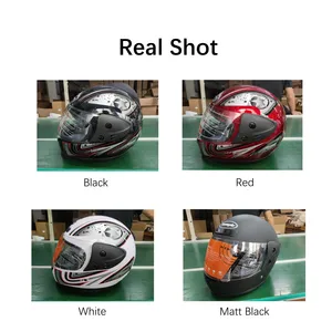 Nhà máy hàng đầu bán xe máy cửa hàng nhiều lỗ thông hơi cổ điển đầy đủ mặt xe máy Mũ bảo hiểm