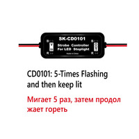 Controlador de Luces Estroboscópicas de Voltaje Amplio Skyearth 9-30V, Módulo Intermitente de Luz de Freno LED, Universal para Automóvil, Camión, Motocicleta