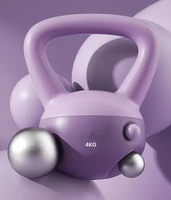 Kettlebell souple rempli de sable TOPKO en PVC, 4-24 kg, antidérapant, sûr, pour la maison, la salle de sport, les débutants, entraînement de force