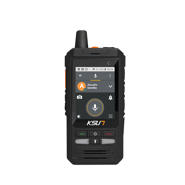 KSUN ZL20 Global Talking GPS SOS PTT Phone Radio Walkie Talkie Android 200 km 4G Wifi Walki Talki Compatible with Zello App