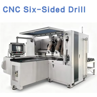 Centre d'usinage CNC multi-broches 6 faces avec perceuse traversante pour composants de moteur de machine de perçage, idéal pour la fabrication de placards (OEM)